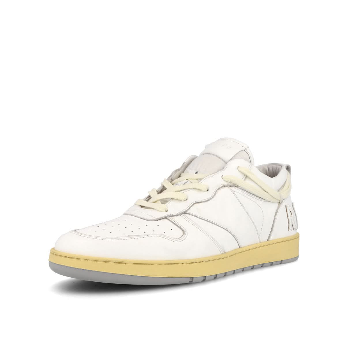 Rhude Rhecess Low White Sneaker Detail view 4 | Gate
