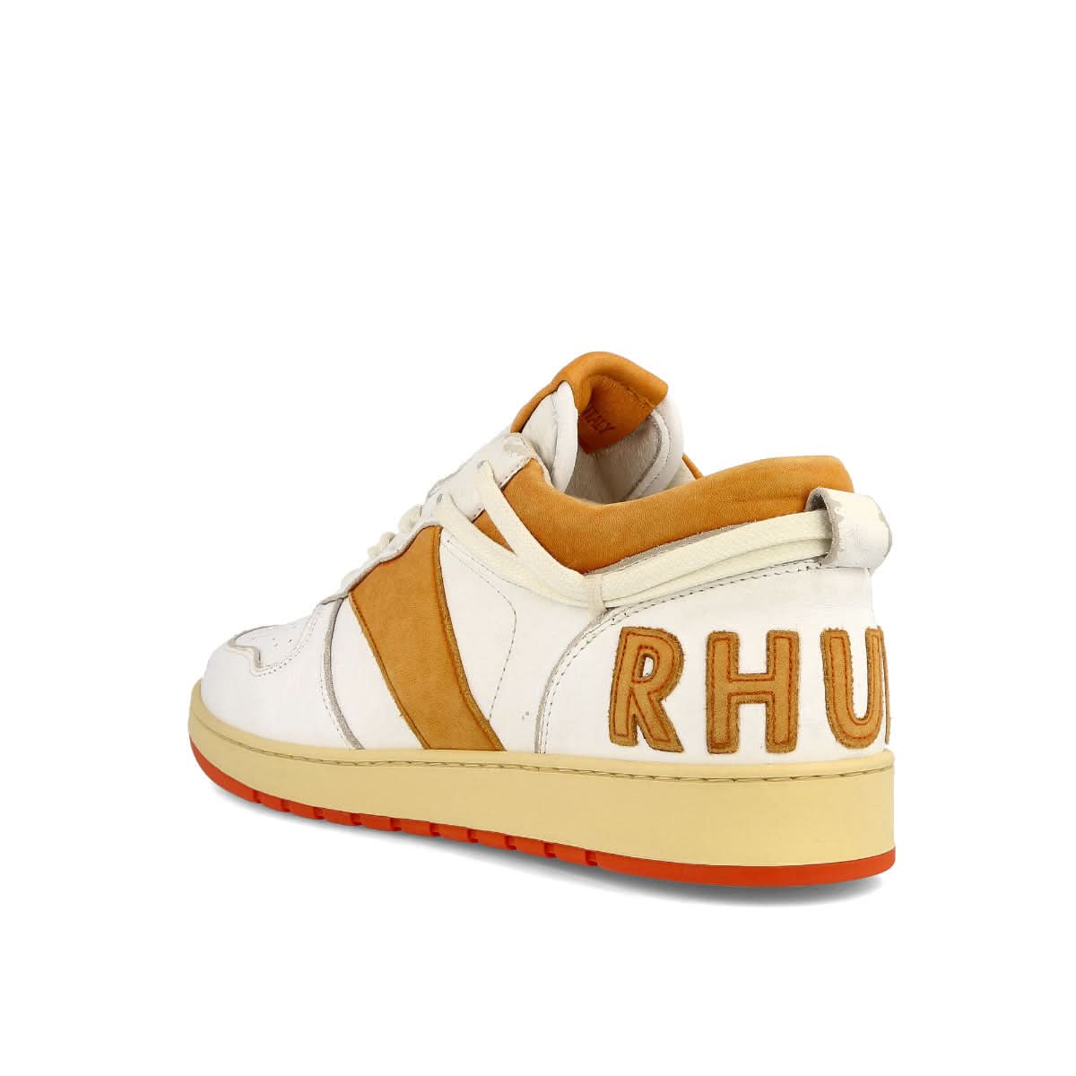 Rhude Rhecess Low White Sneaker Detail view 3 | Gate