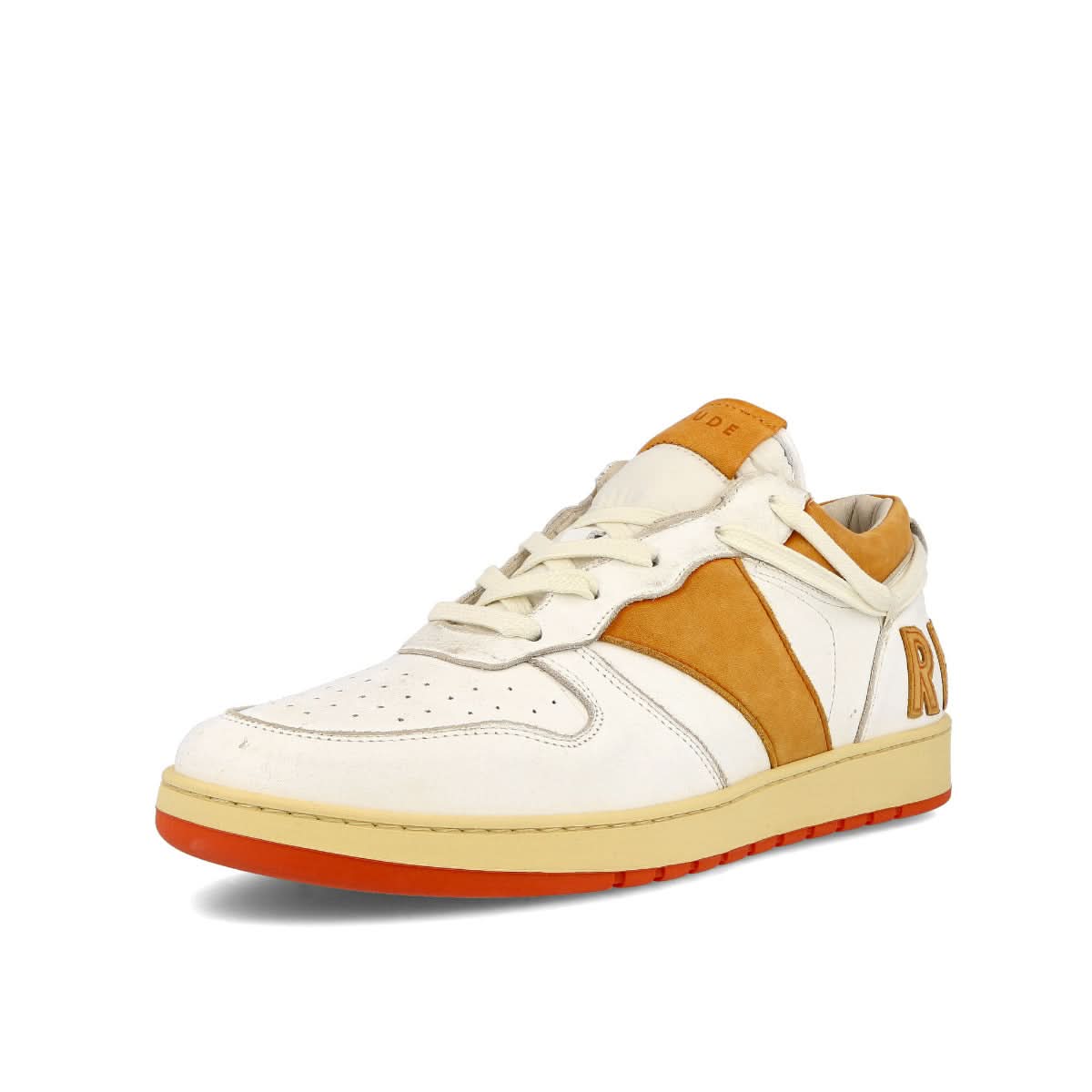 Rhude Rhecess Low White Sneaker Detail view 4 | Gate
