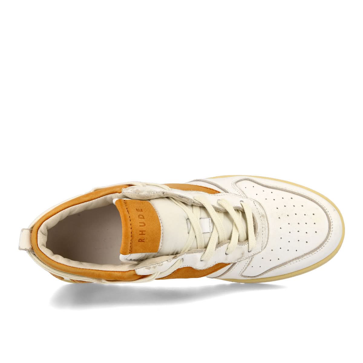 Rhude Rhecess Low White Sneaker Detail view 5 | Gate