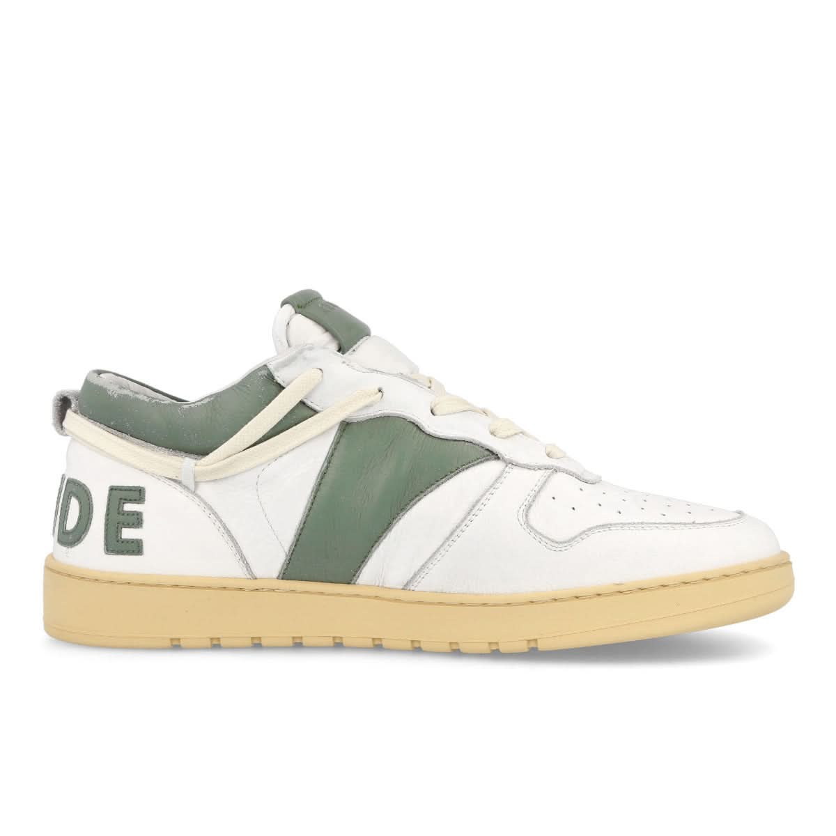 Rhude Rhecess Low White,Green Sneaker Detail view 2 | Gate