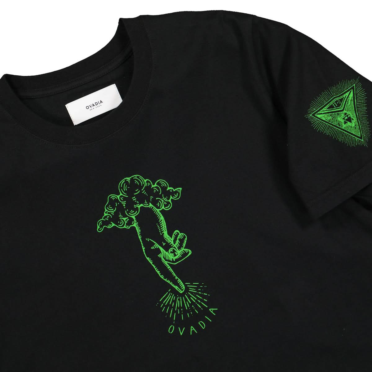 Ovadia & Sons Creation Tee Black Detail view 3 | Gate