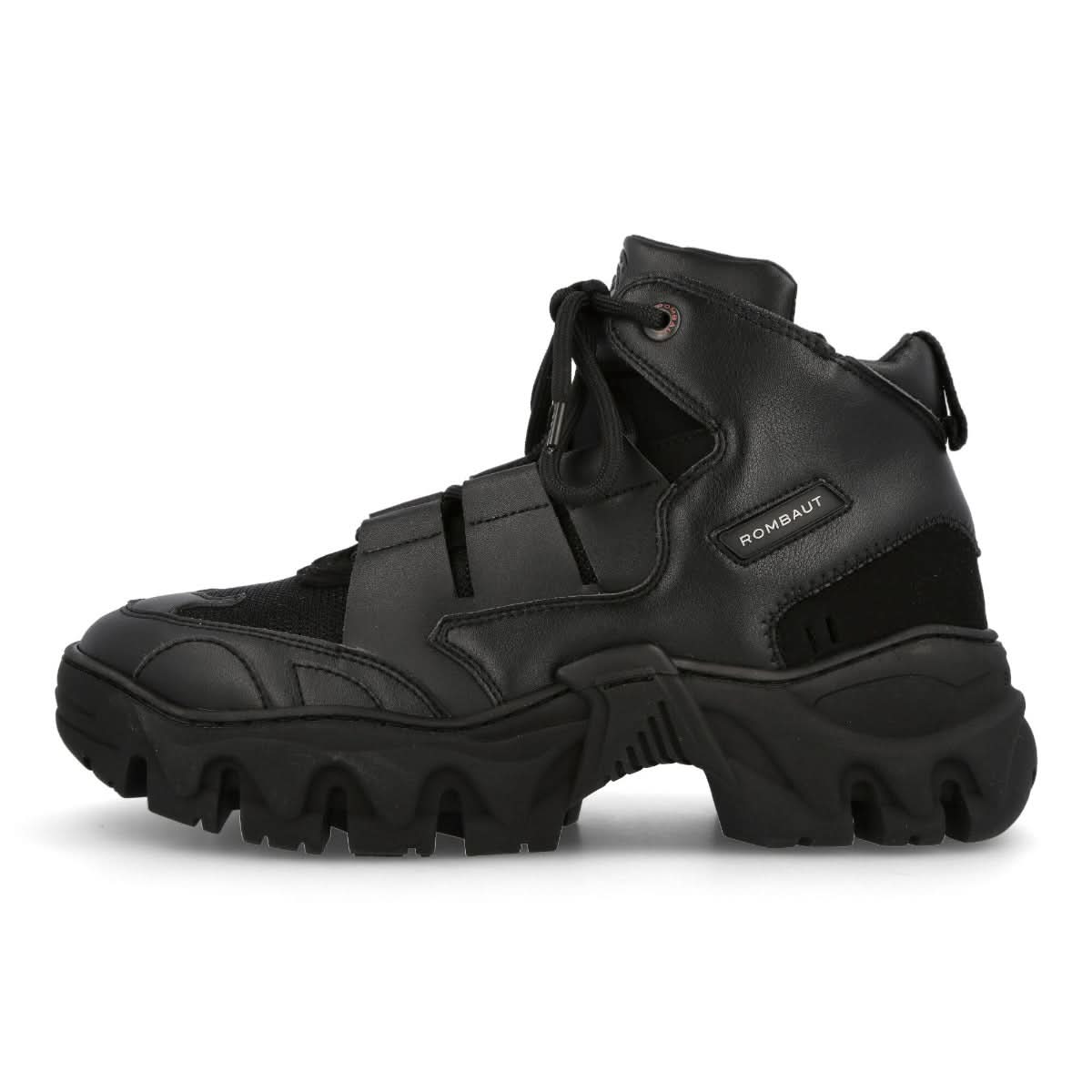 Rombaut Boccaccio II Riot Low Black Sneaker Detail view 1 | Gate