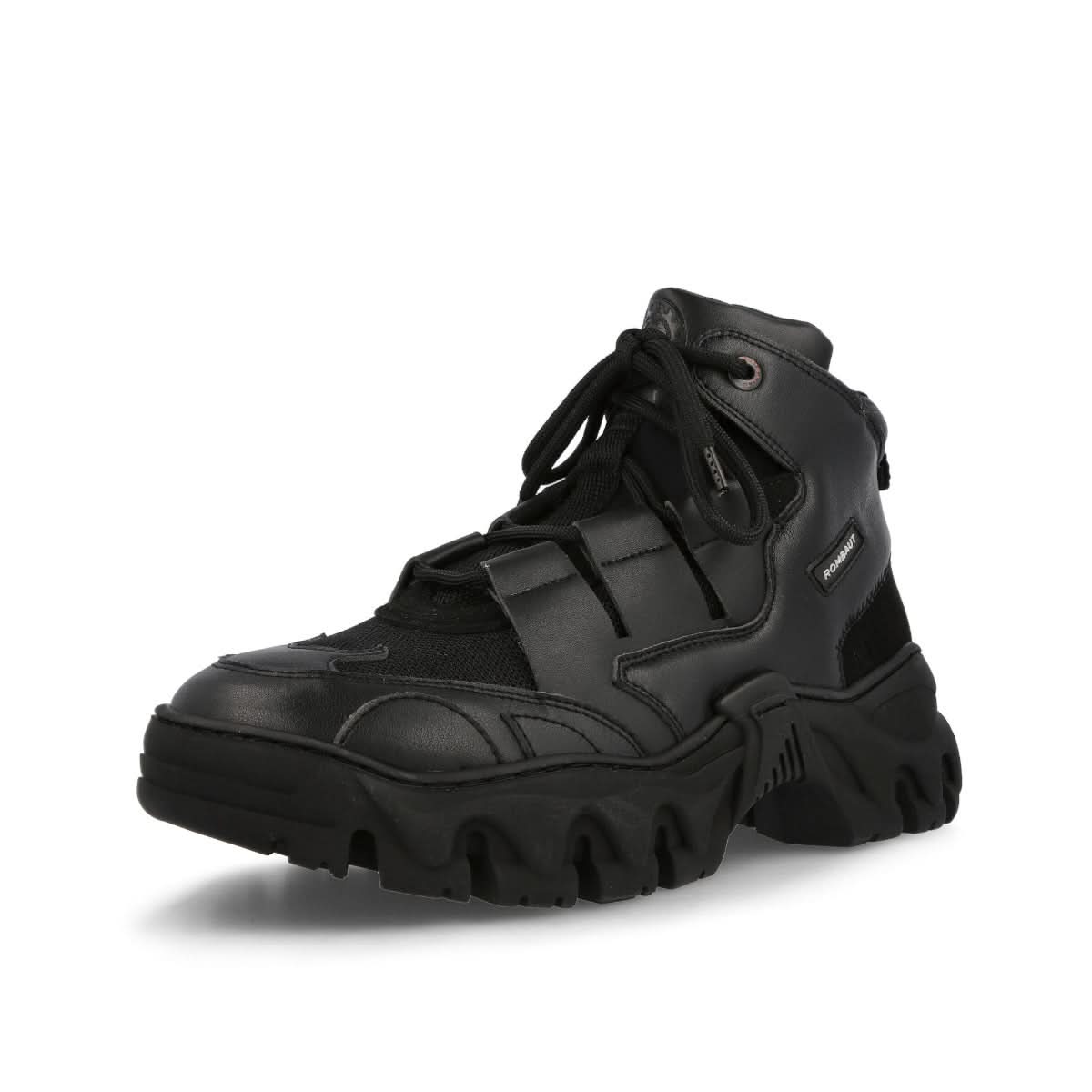 Rombaut Boccaccio II Riot Low Black Sneaker Detail view 4 | Gate