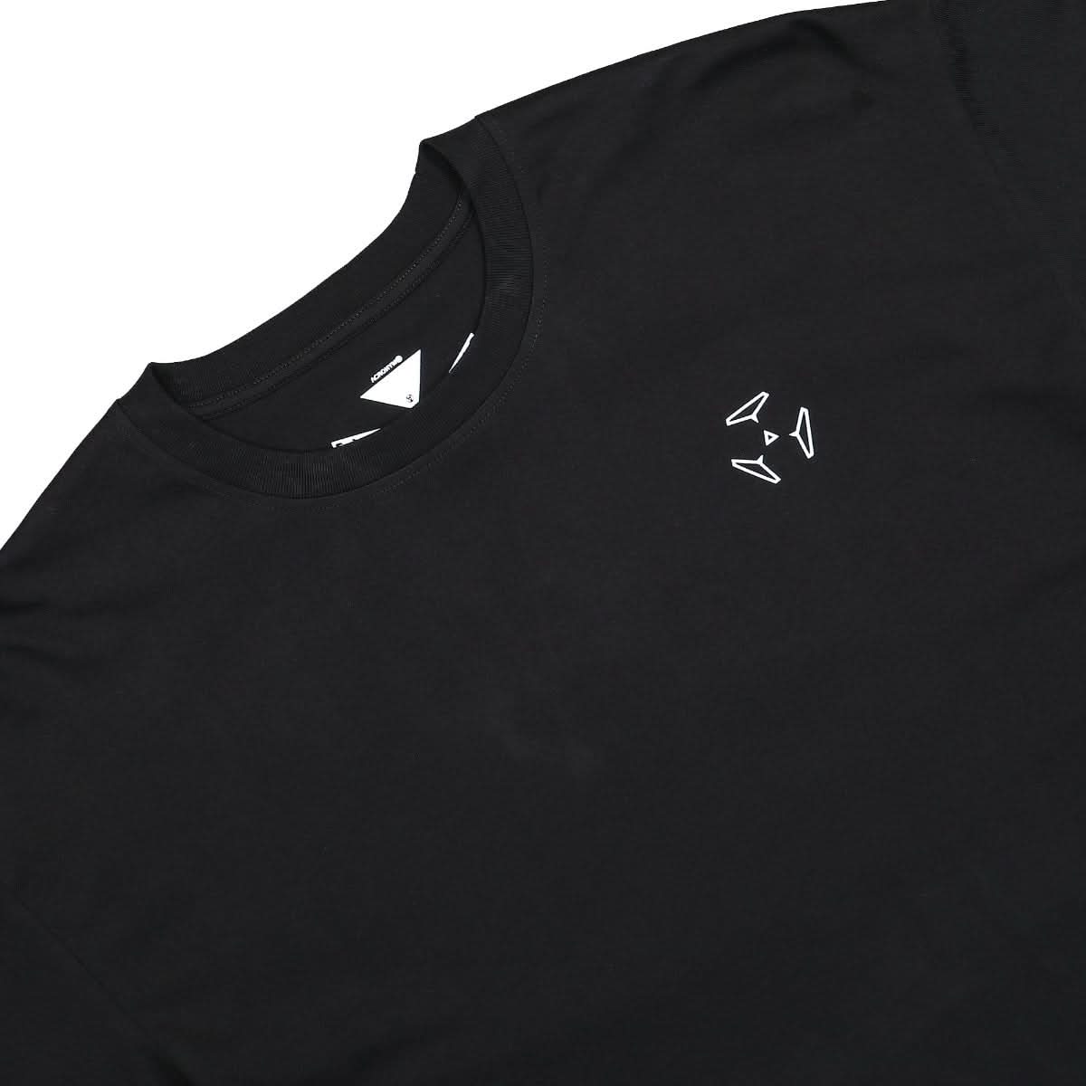 Acronym Next To Skin Organic Cotton Long Sleeve Shirt Black Detail view 3 | Gate