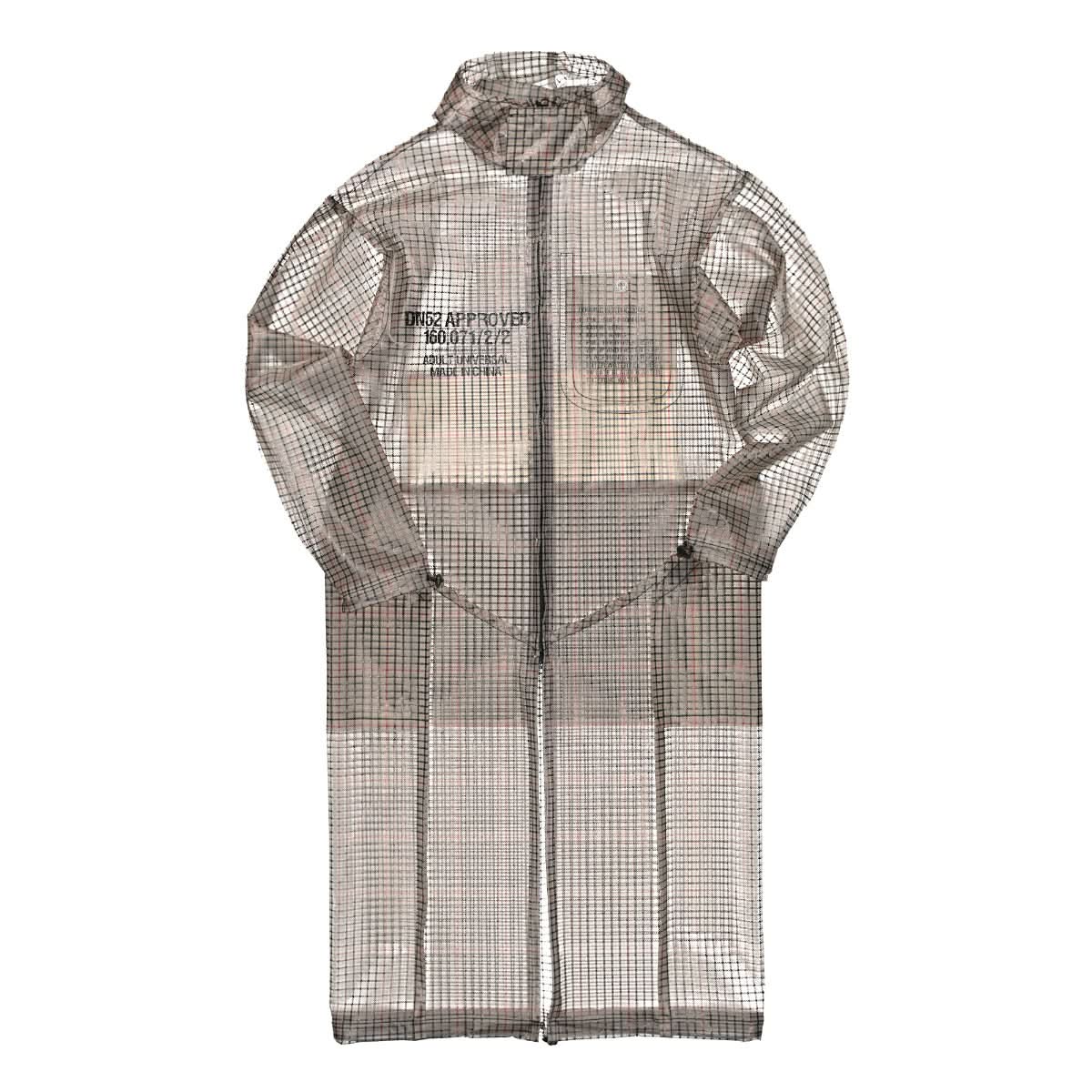 Sankuanz Checkered Coat Beige Detail view 1 | Gate
