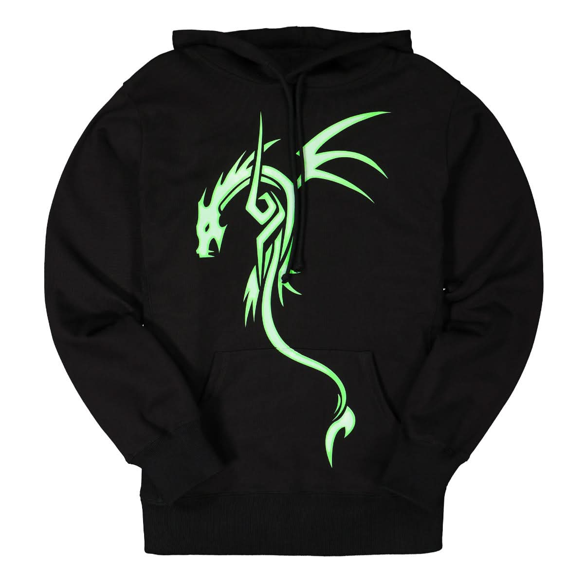 Sankuanz Printed Hoodie Black Detail view 1 | Gate