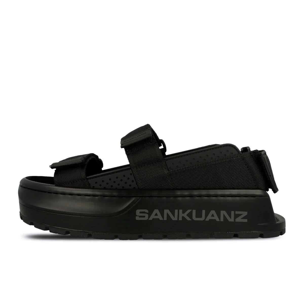 Sankuanz SneakerSandal Black Sandals Detail view 2 | Gate