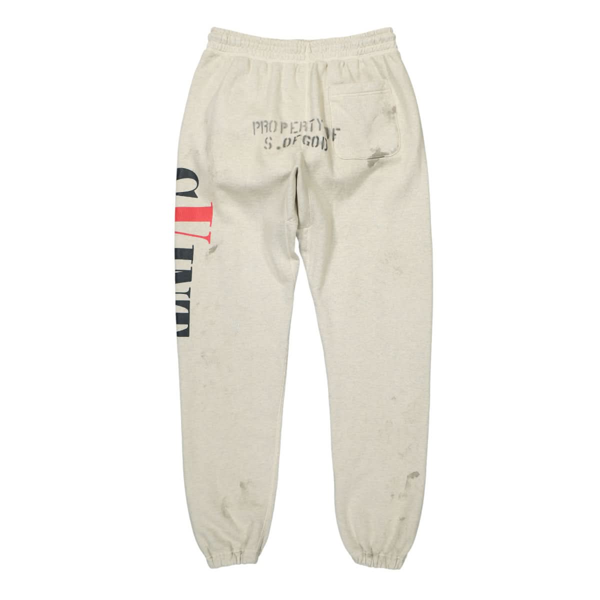 Saint Michael Sweat Pants Grey Detail view 2 | Gate
