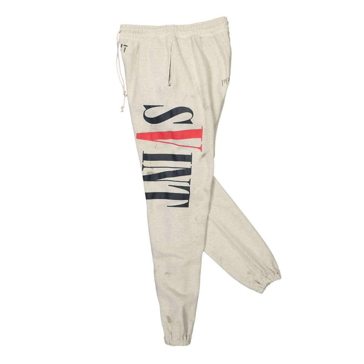 Saint Michael Sweat Pants Grey Detail view 3 | Gate