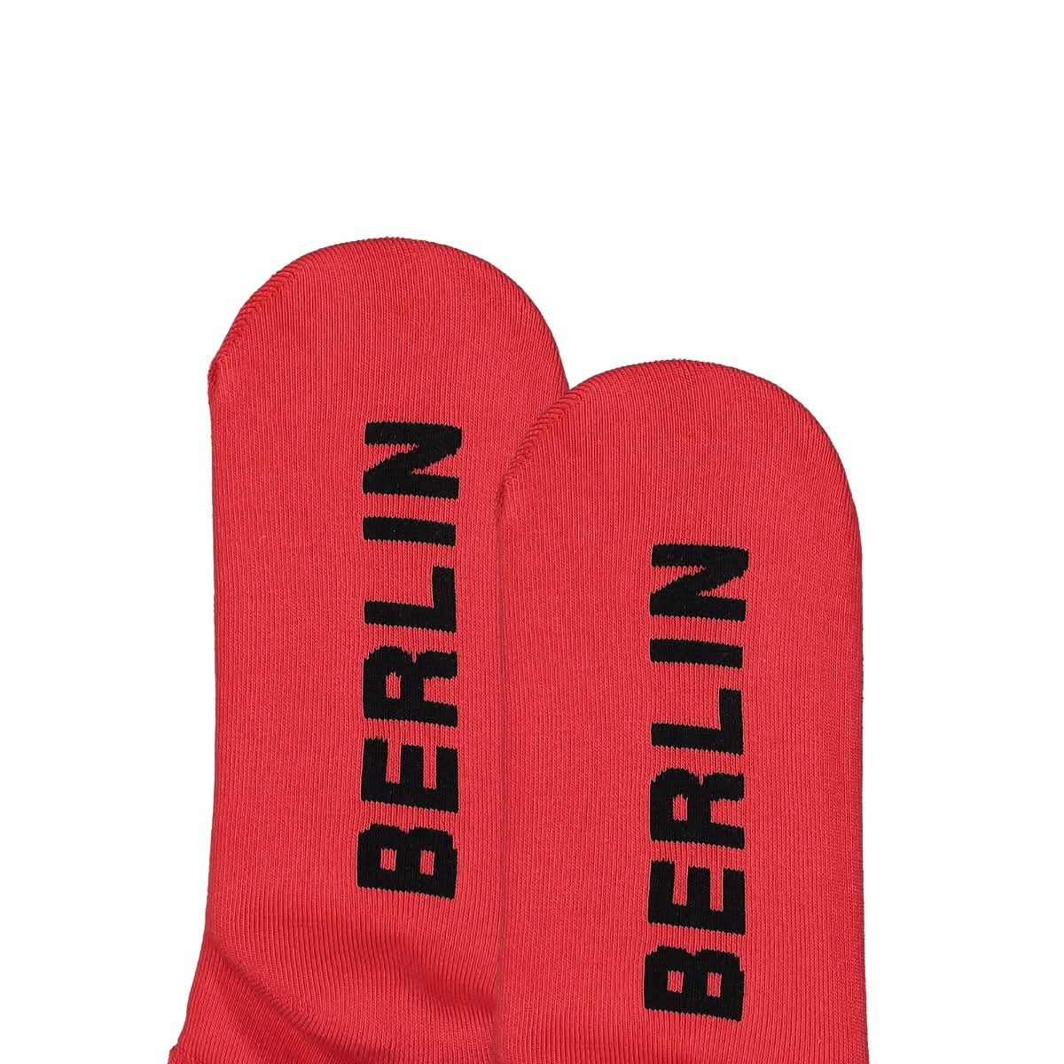 032c Big Logo Socks Red Detail view 3 | Gate