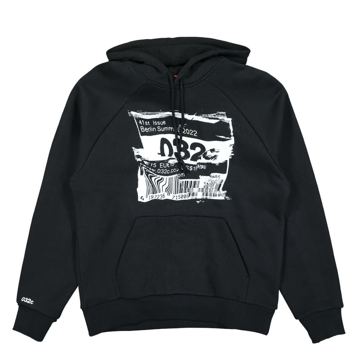 032c Barcode Hoodie Black Detail view 1 | Gate