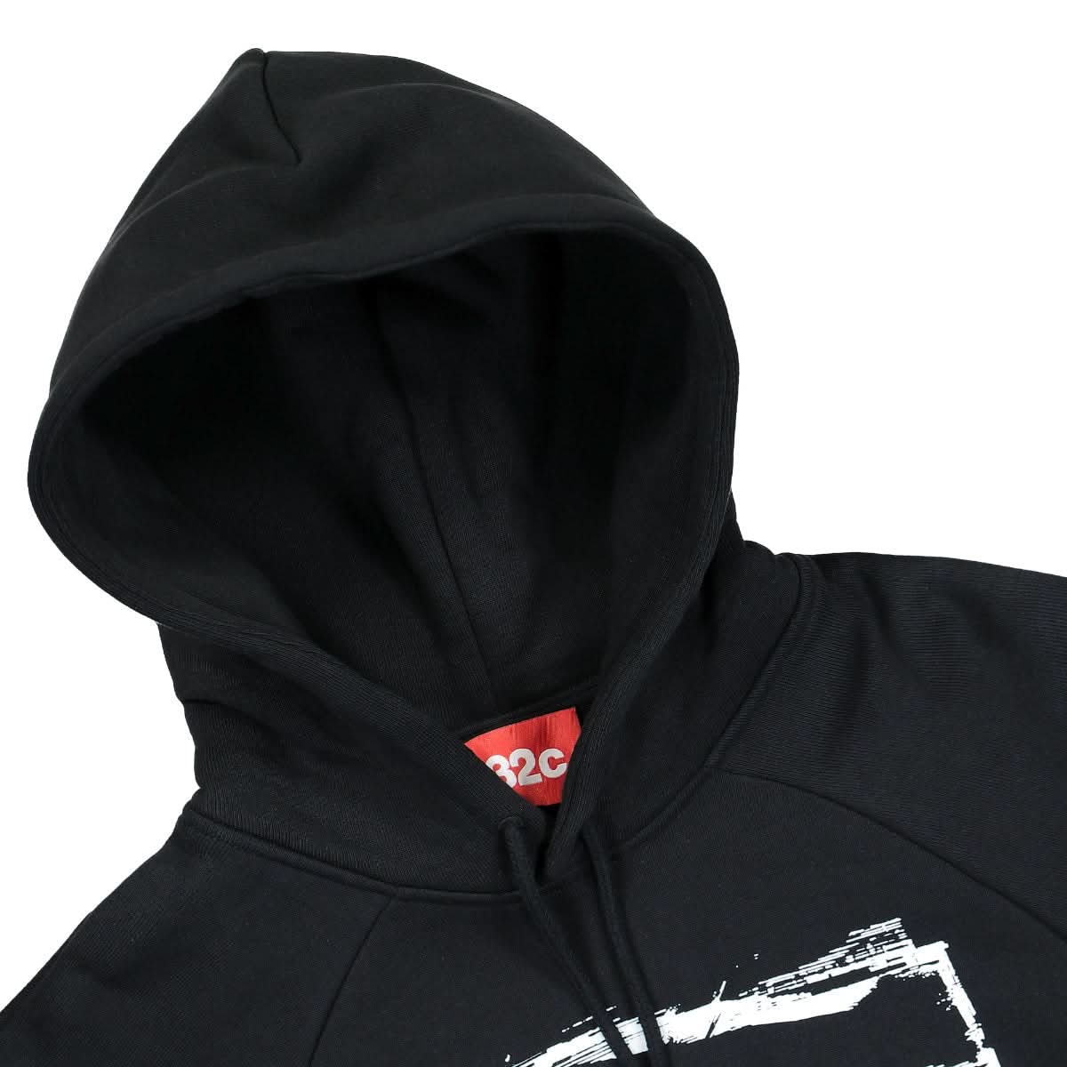 032c Barcode Hoodie Black Detail view 3 | Gate