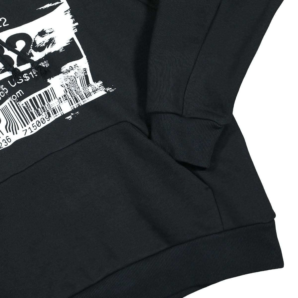 032c Barcode Hoodie Black Detail view 4 | Gate