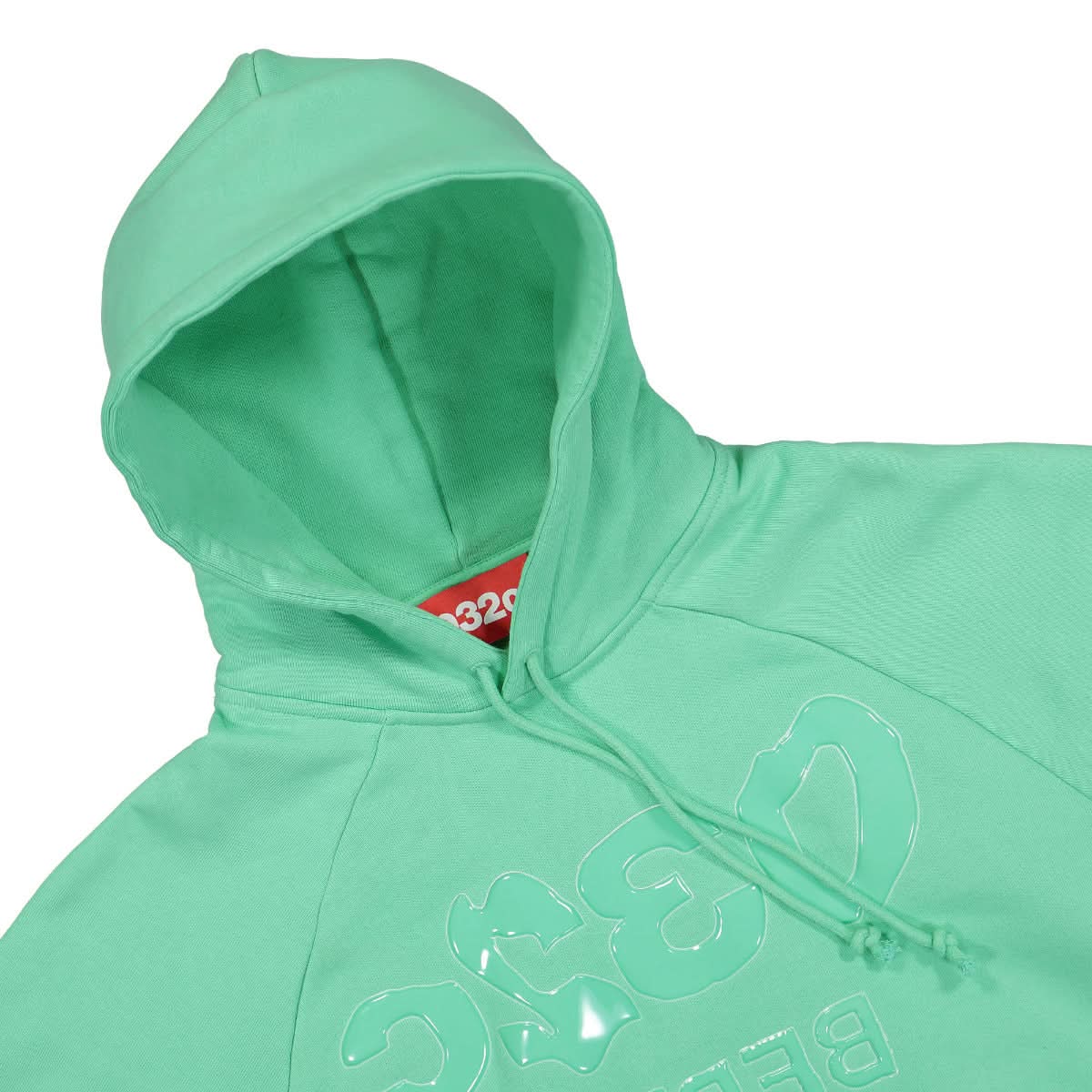 032c Glitch Hoodie Green Detail view 3 | Gate