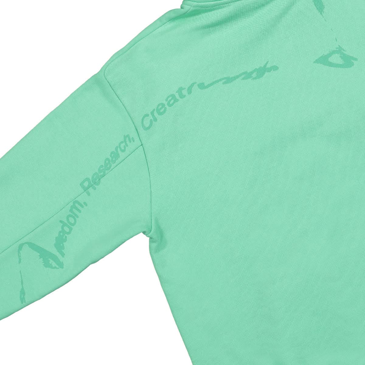032c Glitch Hoodie Green Detail view 5 | Gate