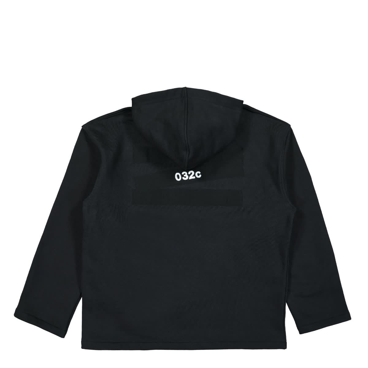032c Boxi Hoodie Black Detail view 2 | Gate