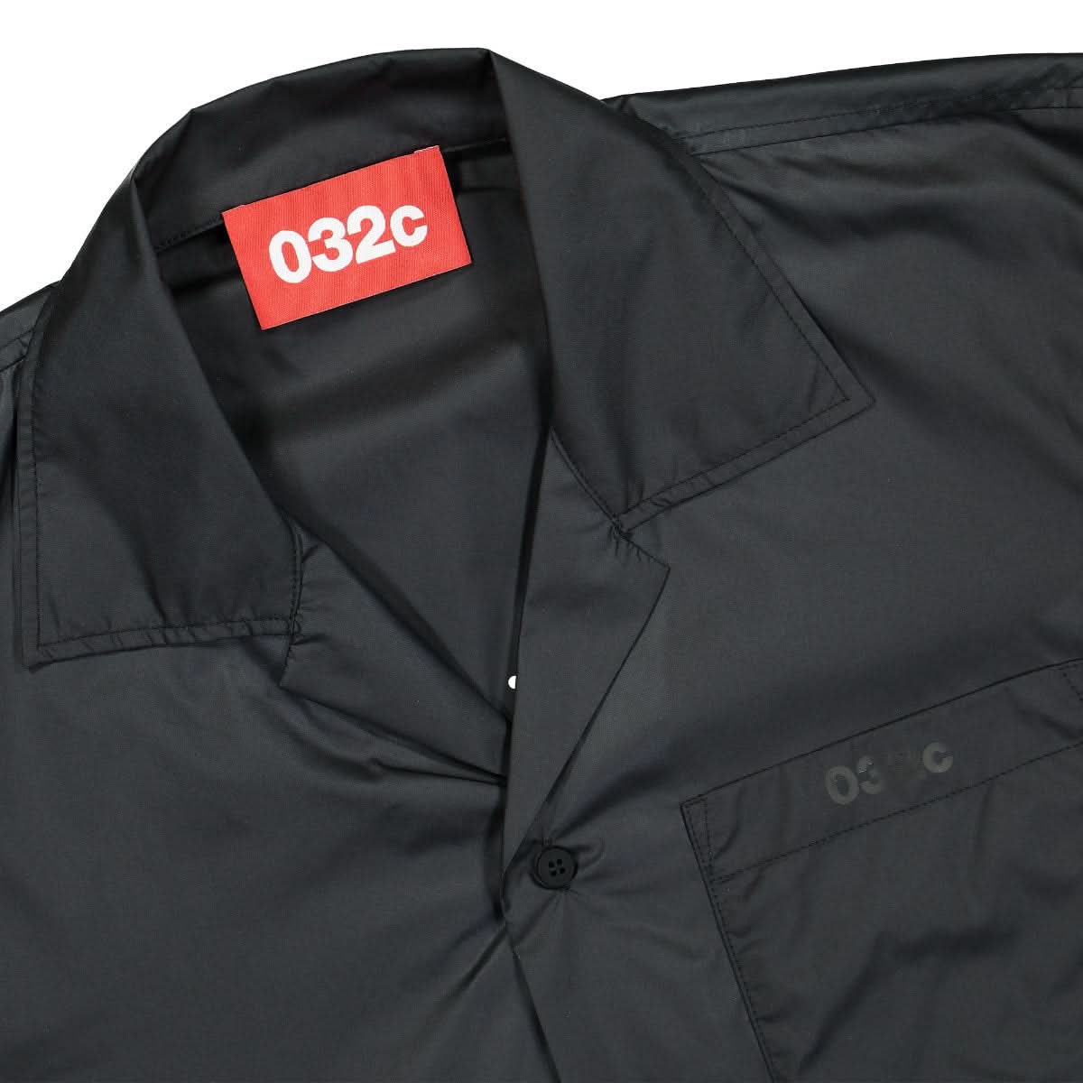 032c Bowling Shirt Black Detail view 3 | Gate