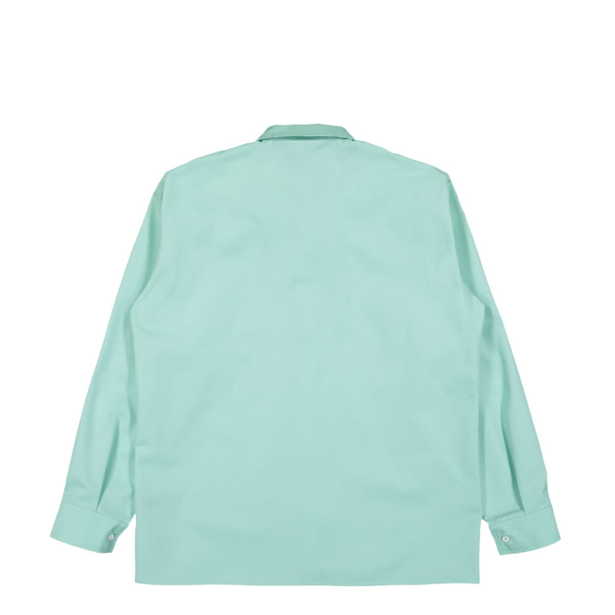 GR10K Klopman SPBM Twill Shirt Turquoise Detail view 2 | Gate
