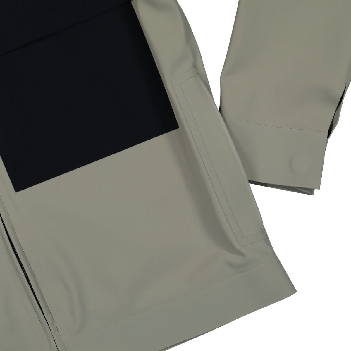 GR10K Eurojersey Bonded Blouson Grey Detail view 4 | Gate