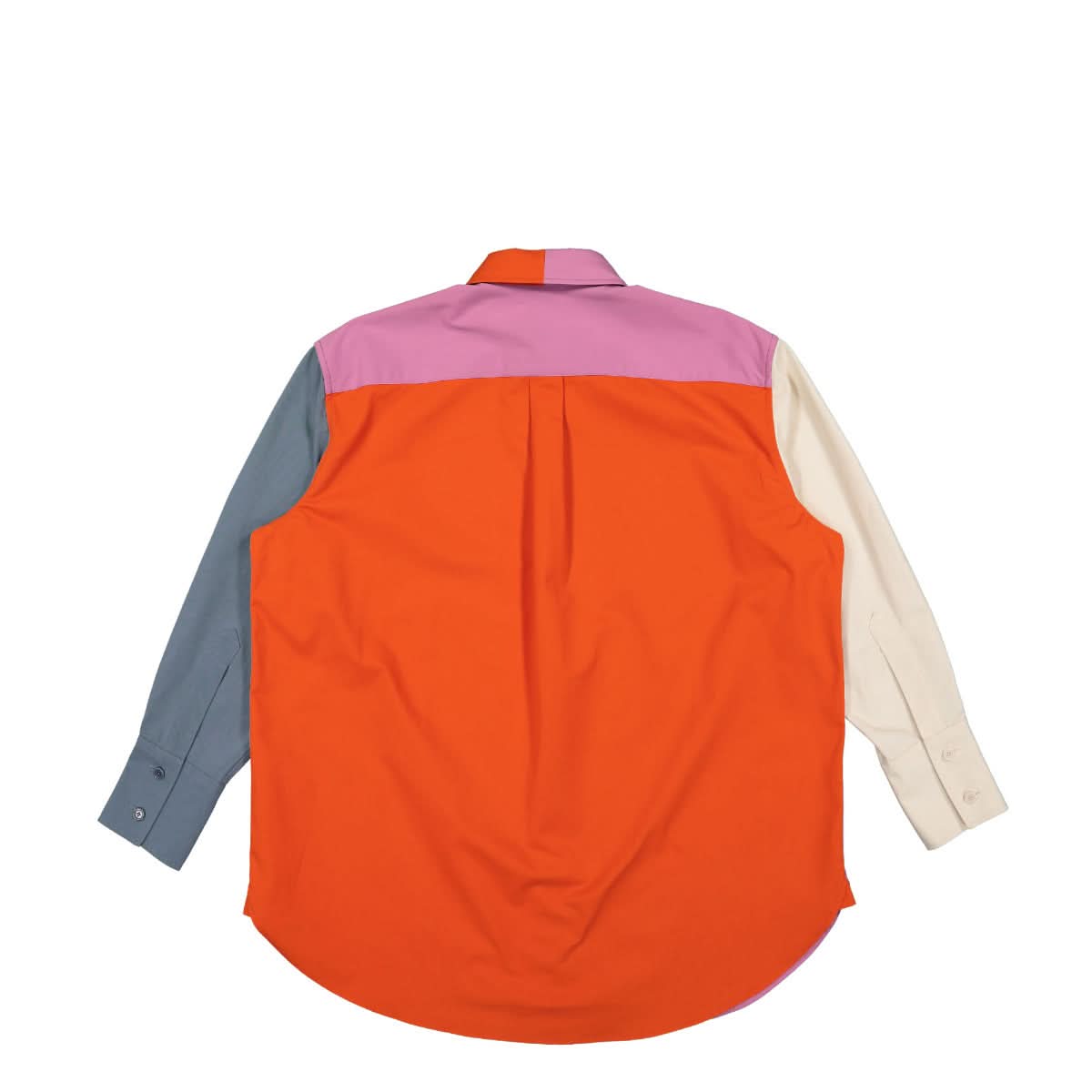 JW Anderson Colour Block Overshirt Multicolor Detail view 1 | Gate