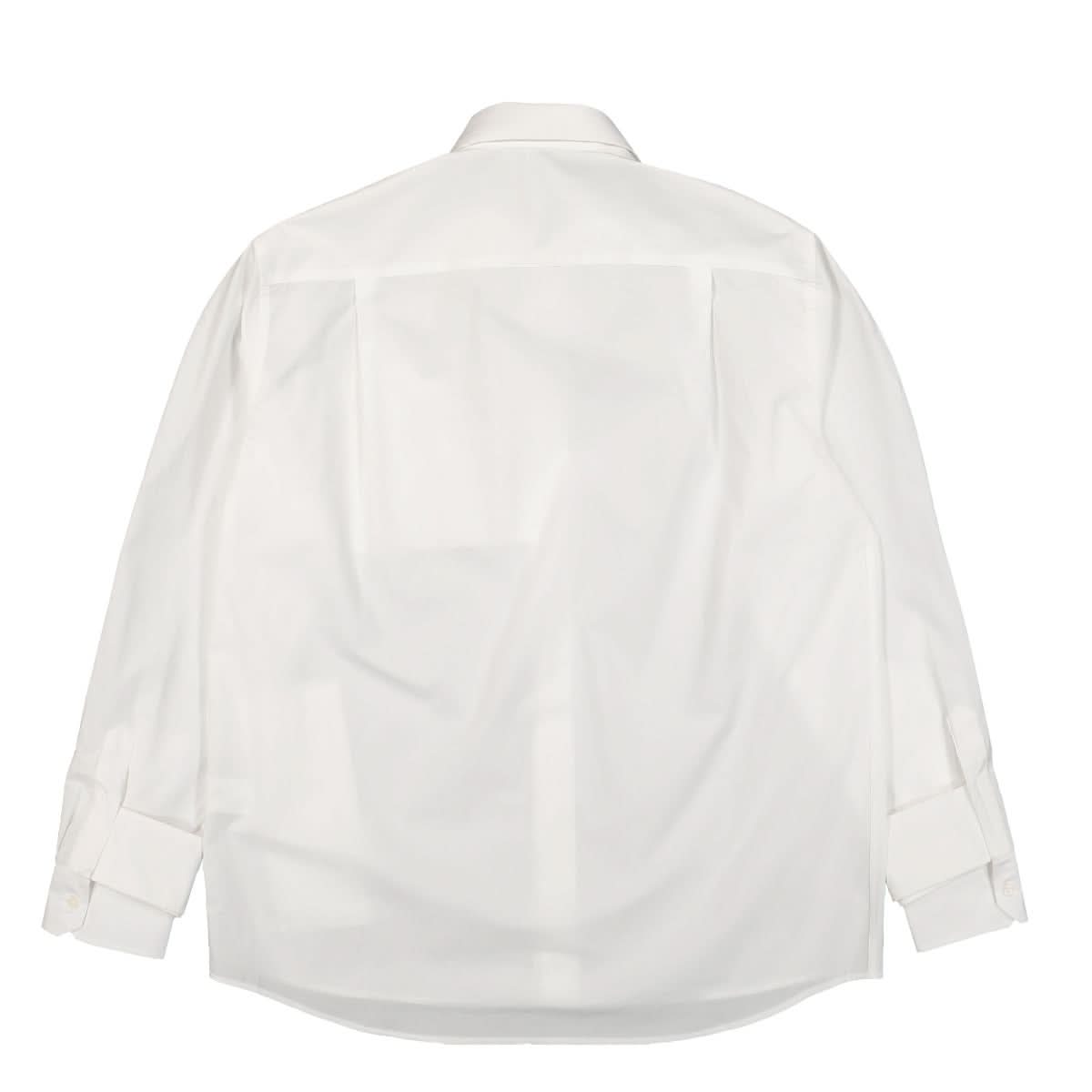 JW Anderson Slime Classic Fit Shirt White Detail view 2 | Gate