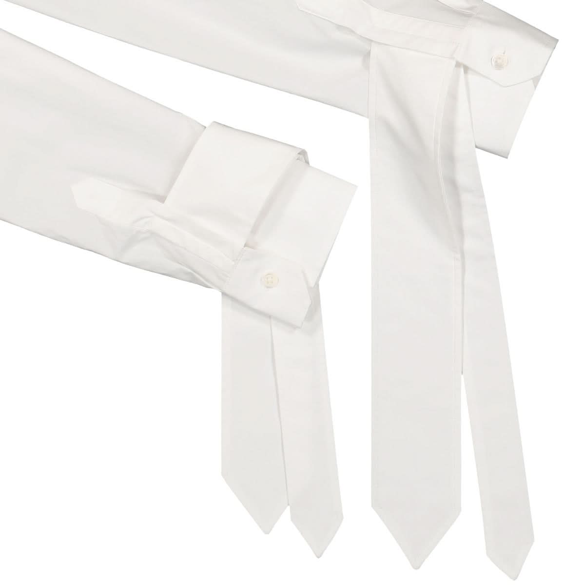 JW Anderson Slime Classic Fit Shirt White Detail view 5 | Gate