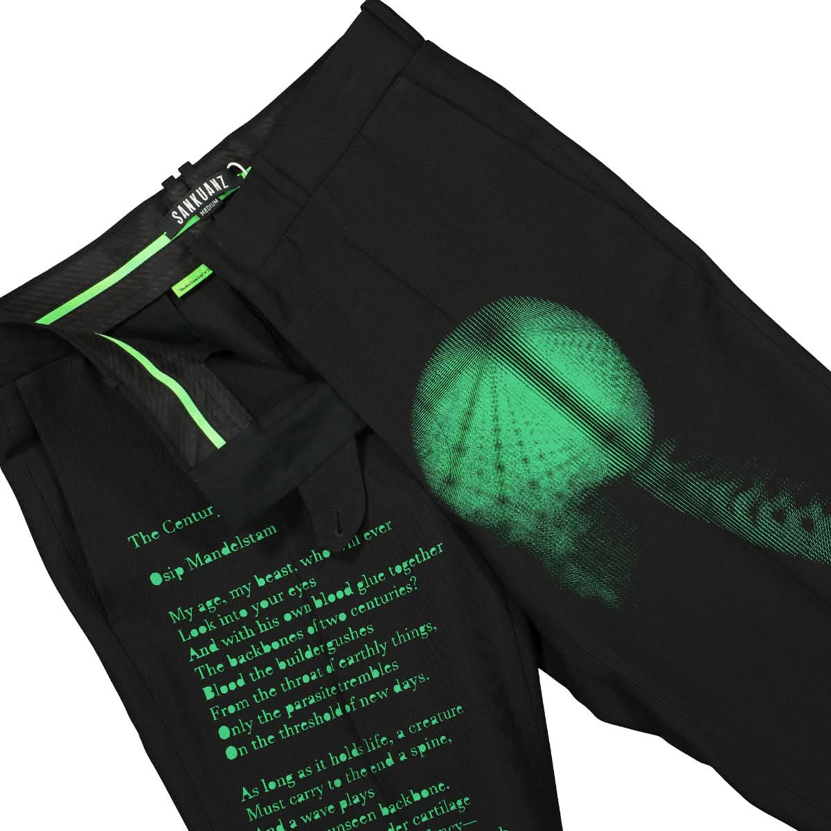 Sankuanz Pants Black Detail view 4 | Gate