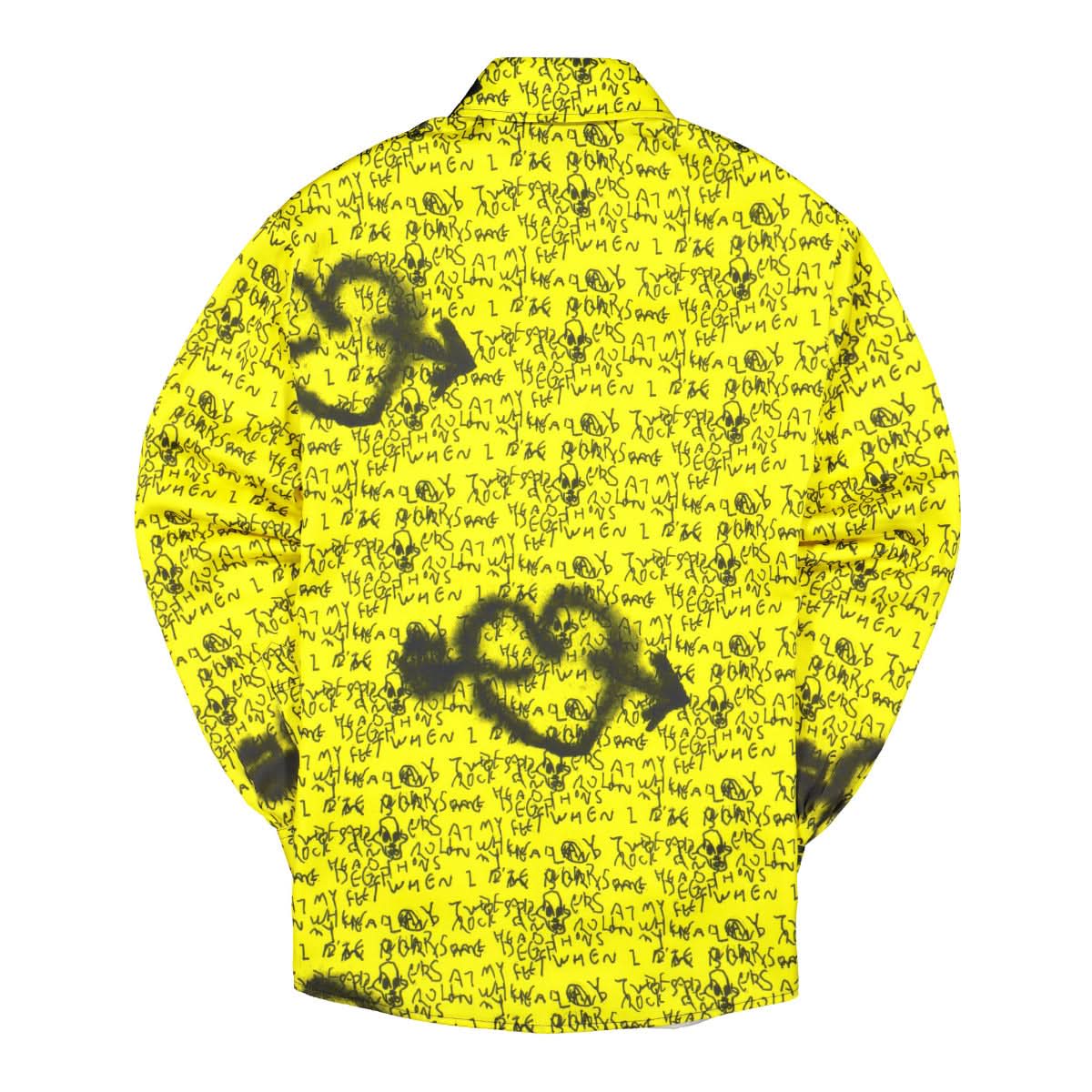 Sankuanz Long Sleeve Shirt Yellow Detail view 2 | Gate