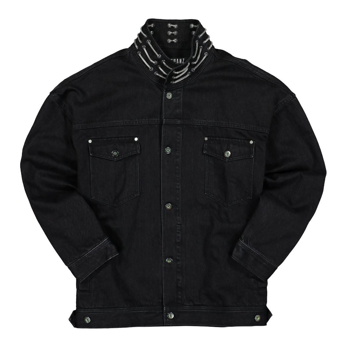 Sankuanz Jacket Black Detail view 1 | Gate