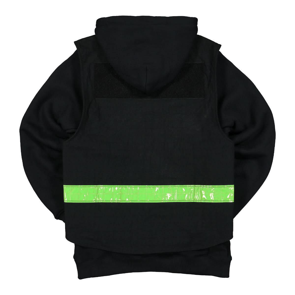 Sankuanz Cap Hoodie Black Detail view 1 | Gate