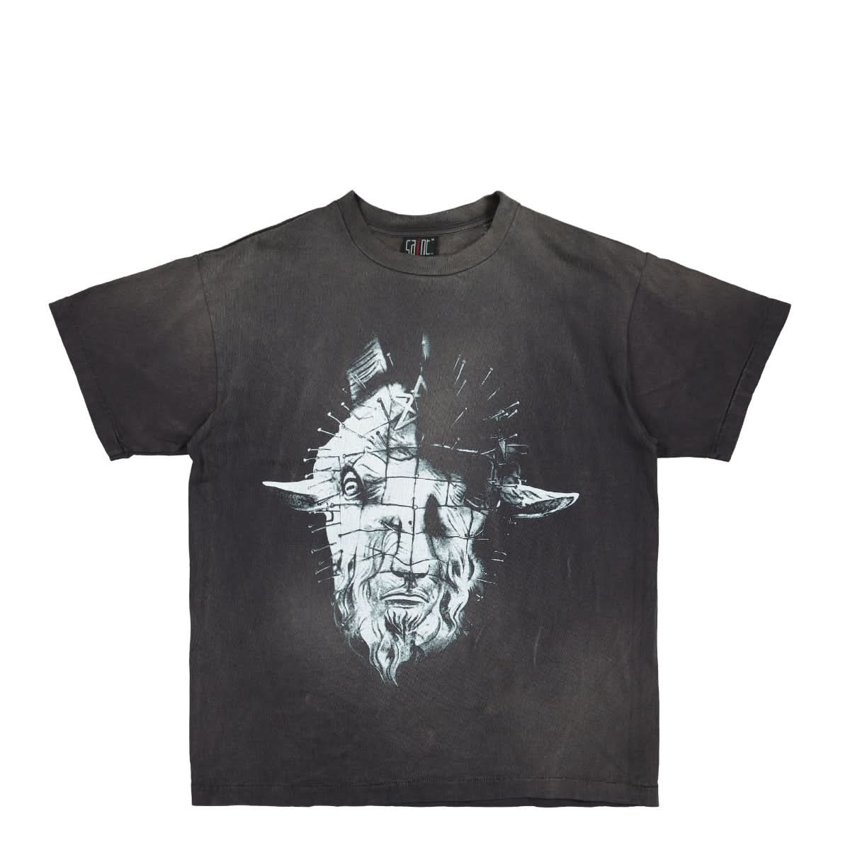 Saint Michael Go To Hell Tee Black Detail view 1 | Gate