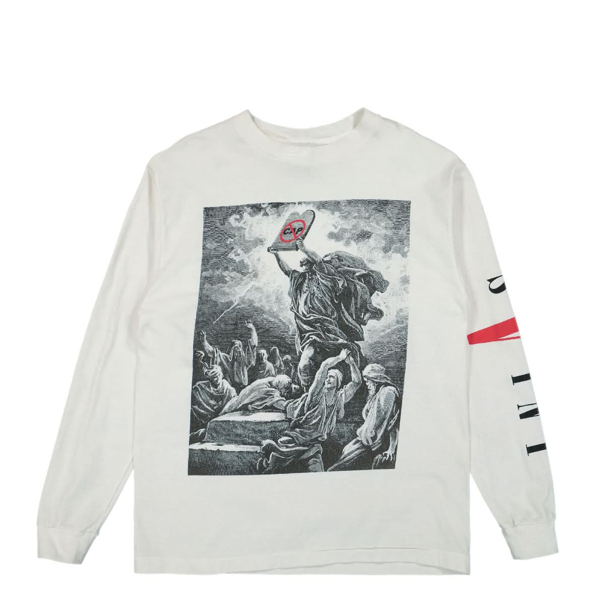 Saint Michael Longsleeve White Detail view 1 | Gate