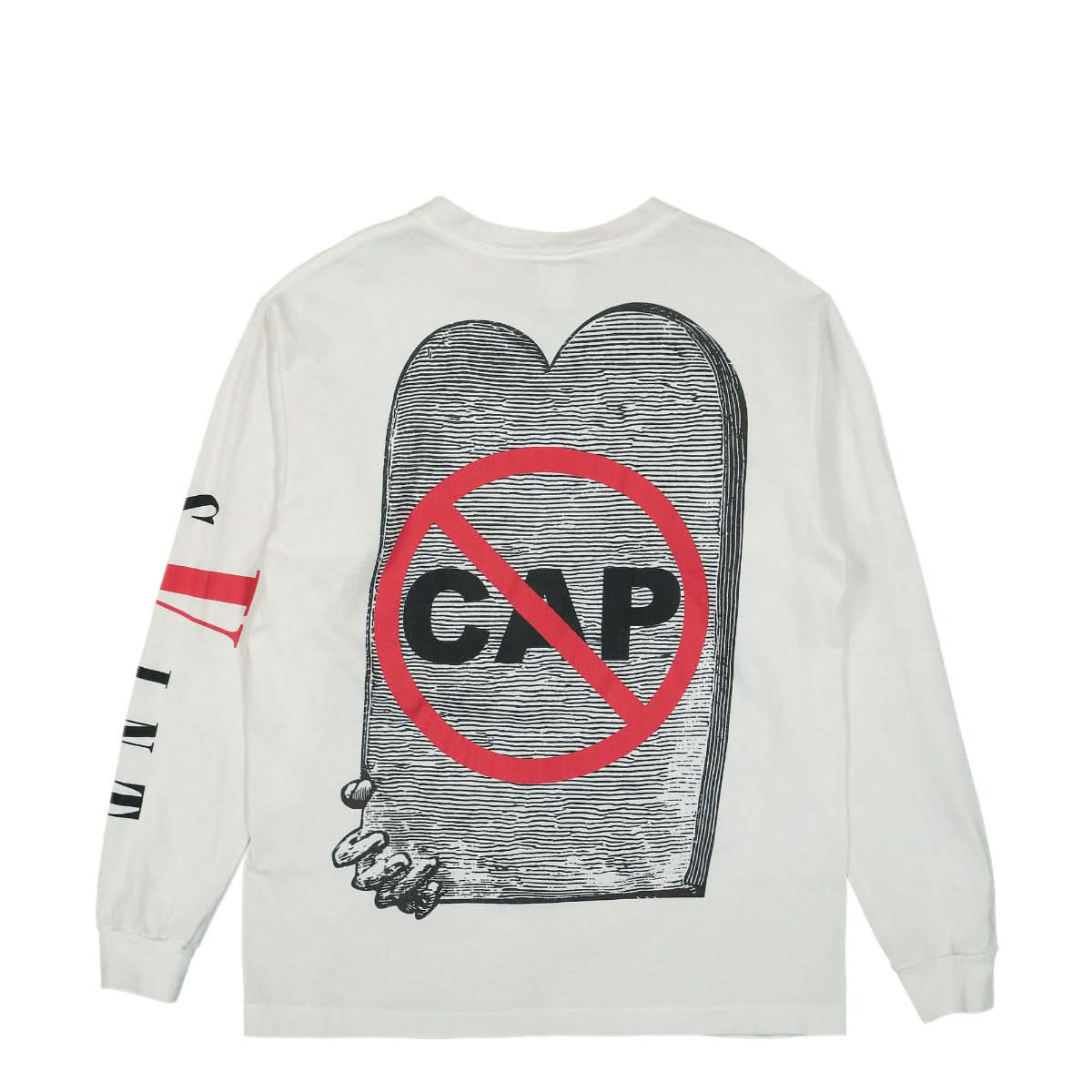 Saint Michael Longsleeve White Detail view 2 | Gate