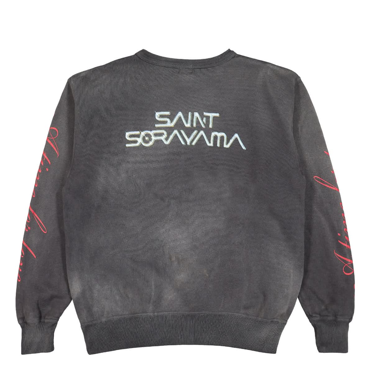 Saint Michael Sweatshirt Black Detail view 2 | Gate