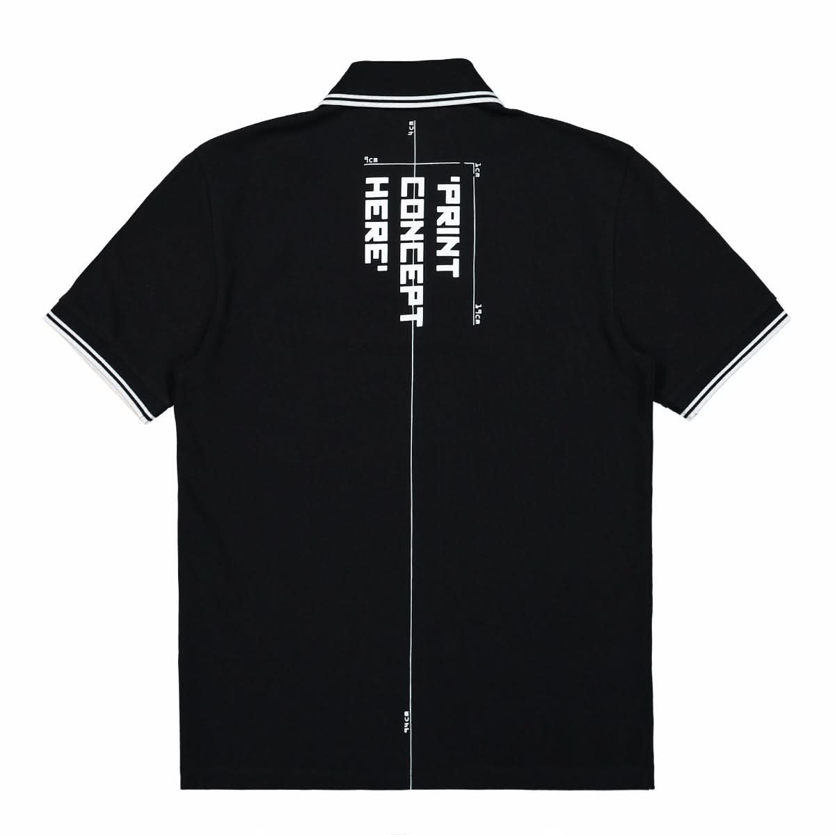 Fred Perry Printed Shirt Black Detail view 2 | Gate