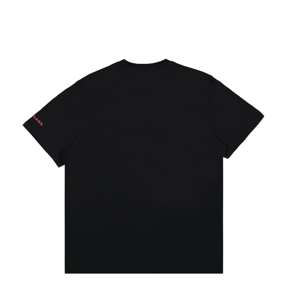 Fred Perry Printed Sleeve T-Shirt Black Detail view 2 | Gate