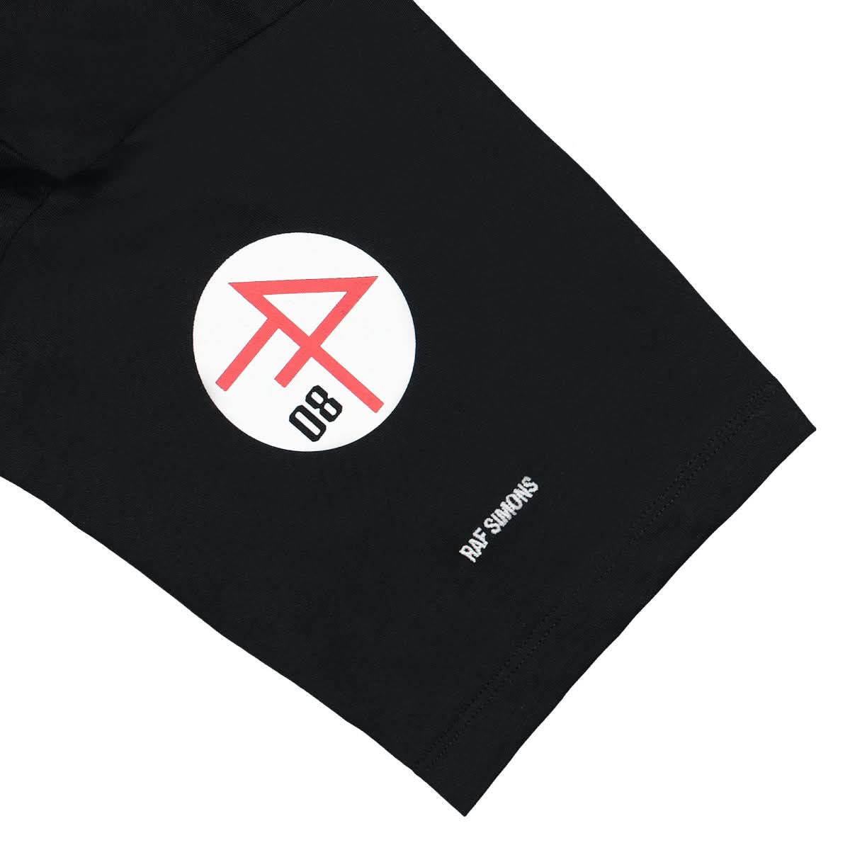 Fred Perry Printed T-Shirt Black Detail view 4 | Gate