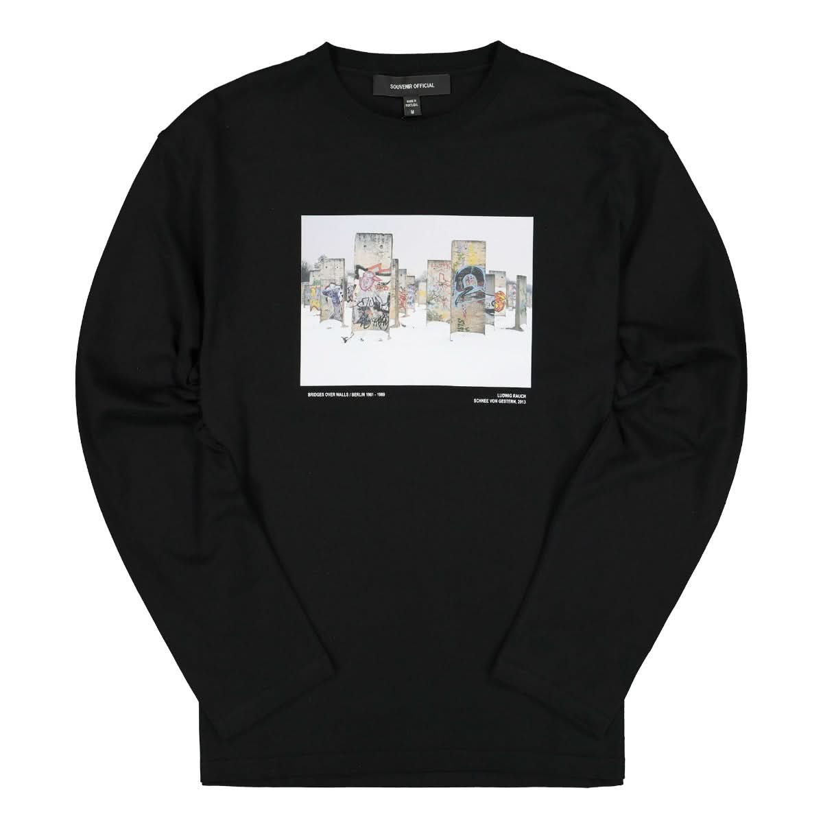 Souvenir Official Bridges Over Walls Longsleeve Black Detail view 1 | Gate