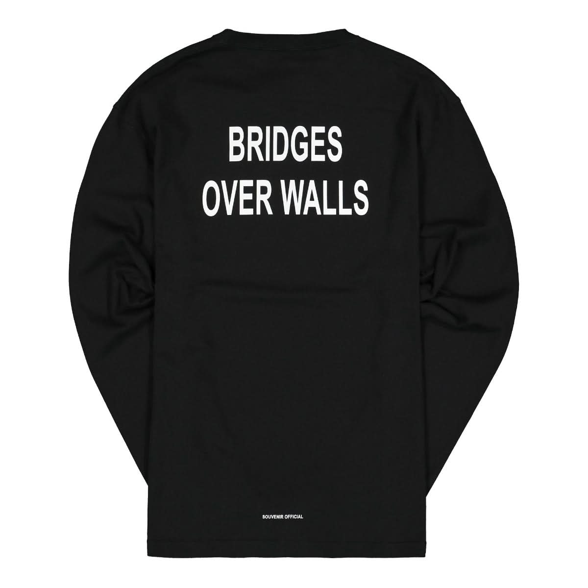 Souvenir Official Bridges Over Walls Longsleeve Black Detail view 2 | Gate