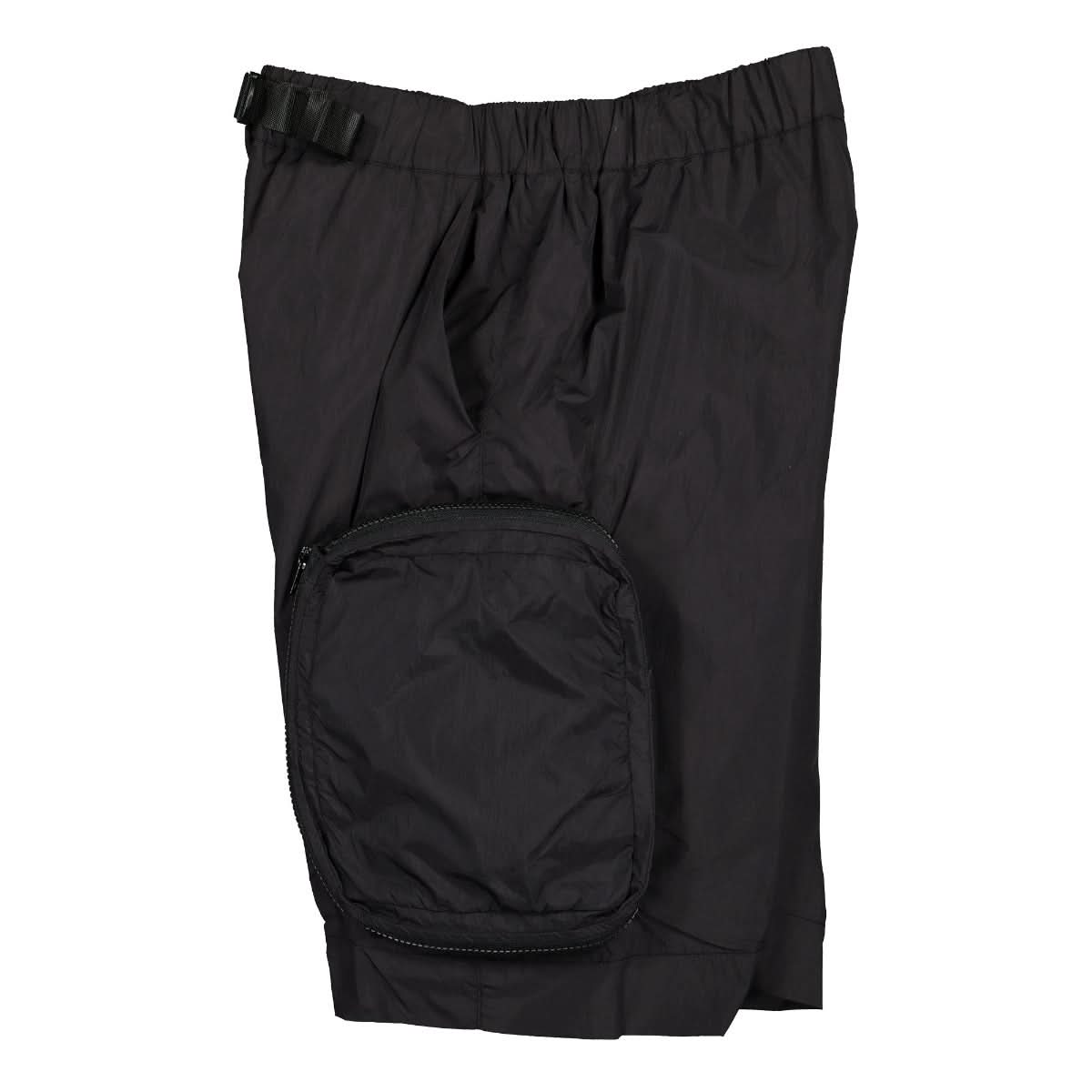 Studio ALCH Nylon Short with Removable Bag Pockets Black Detail view 3 | Gate