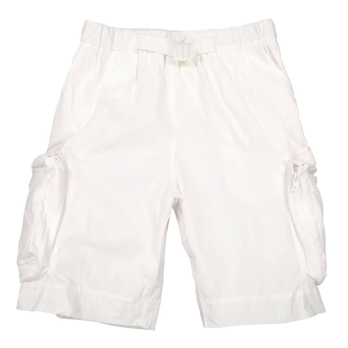 Studio ALCH Nylon Short with Removable Bag Pockets White Detail view 5 | Gate