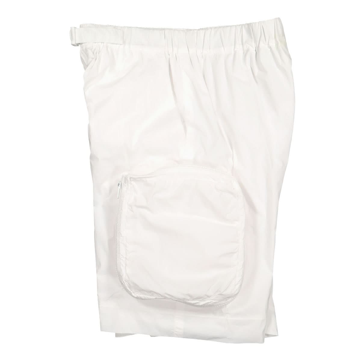 Studio ALCH Nylon Short with Removable Bag Pockets White Detail view 2 | Gate
