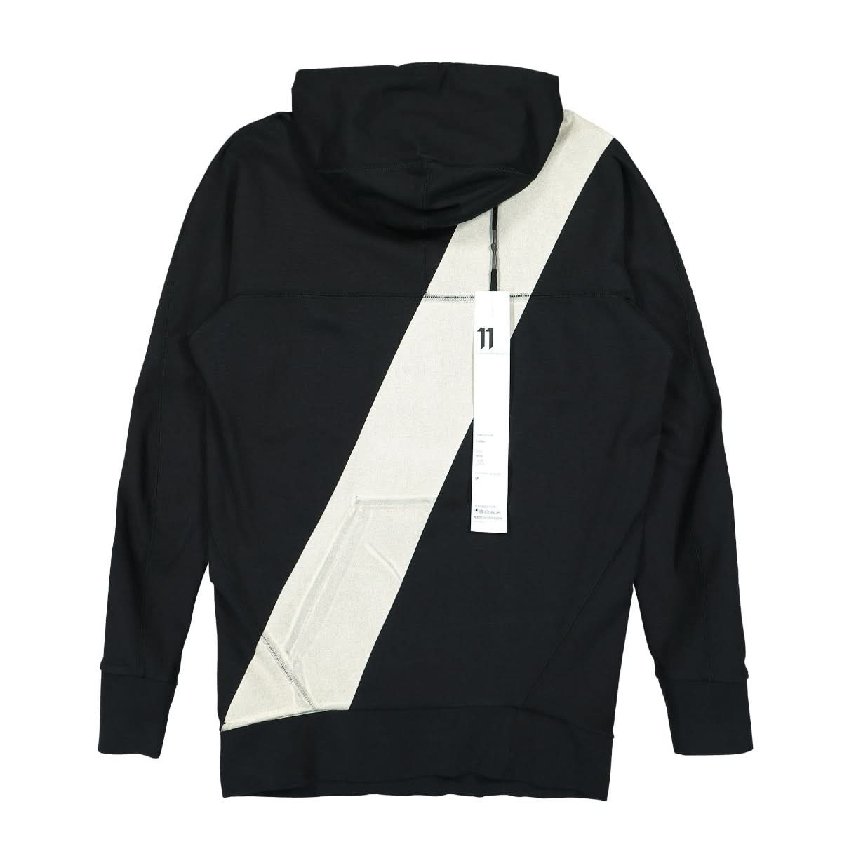 11 By Boris Bidjan Saberi Hoodie Black,Grey Detail view 2 | Gate