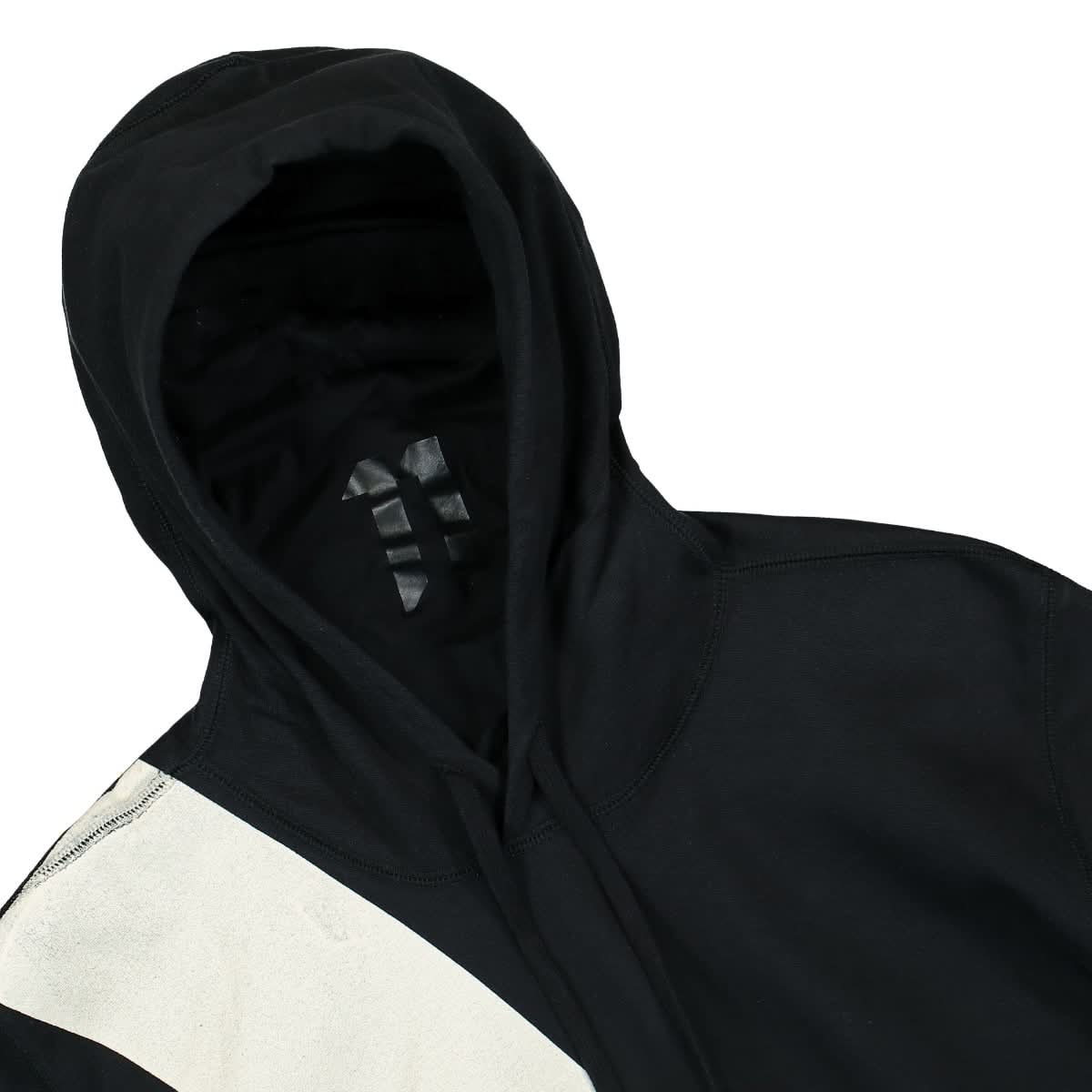11 By Boris Bidjan Saberi Hoodie Black,Grey Detail view 3 | Gate