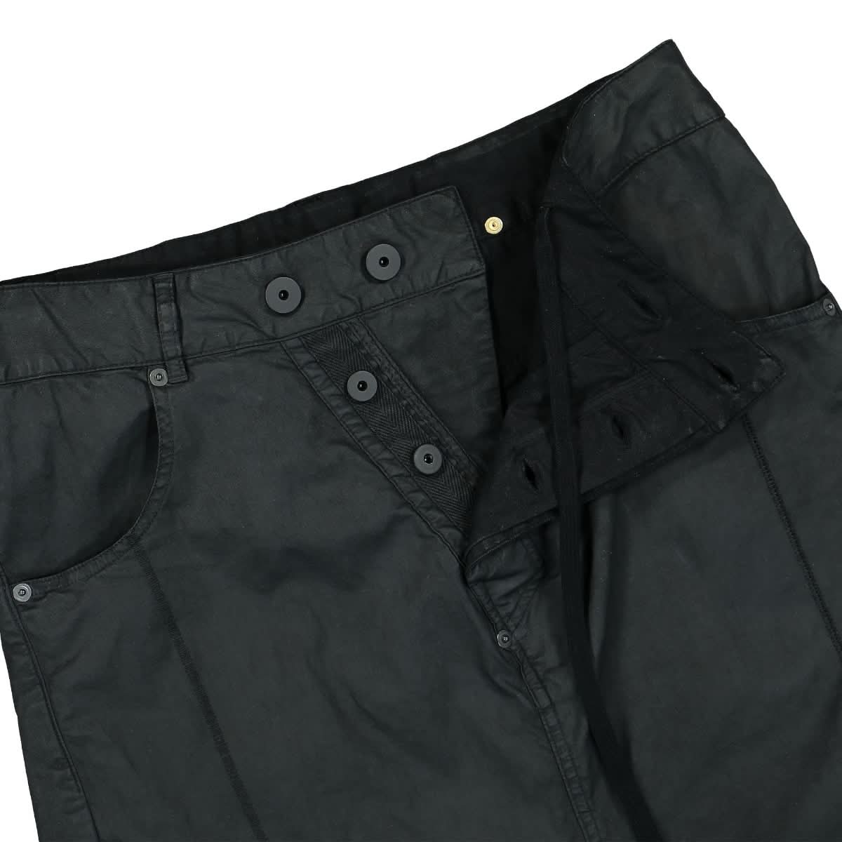 11 By Boris Bidjan Saberi Pants Black Detail view 4 | Gate