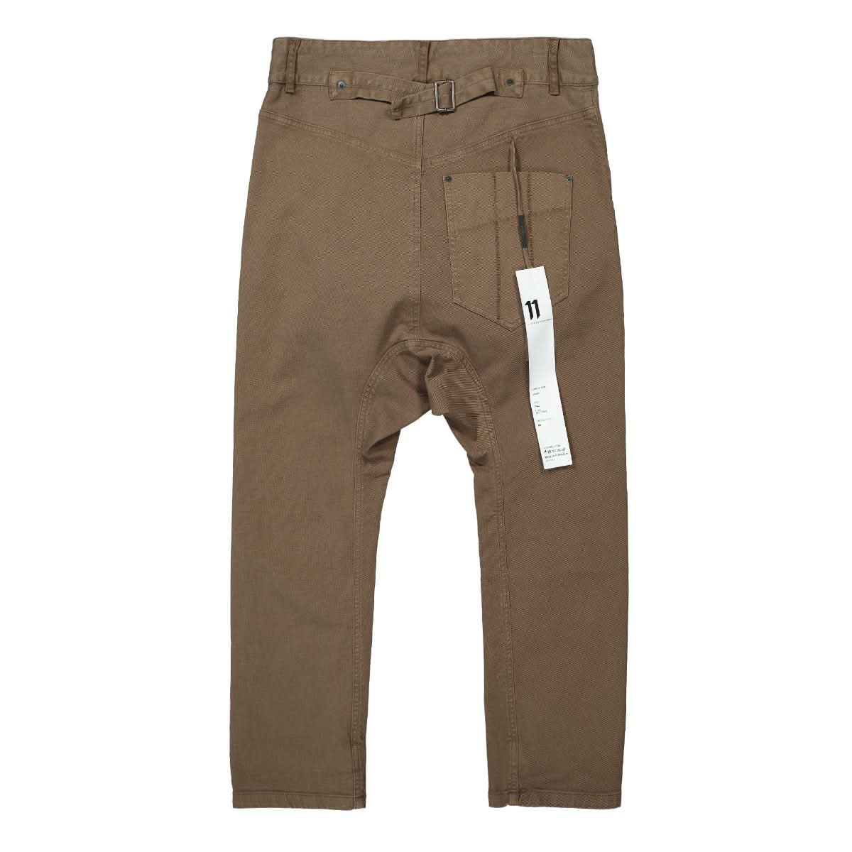 11 By Boris Bidjan Saberi Pants Brown Detail view 2 | Gate