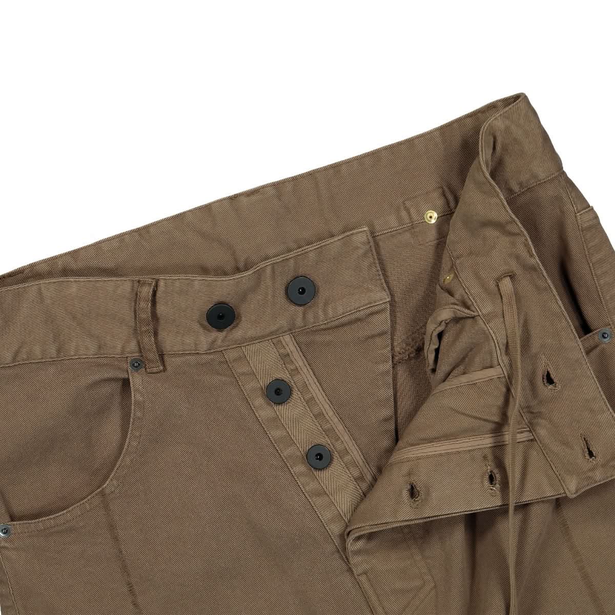 11 By Boris Bidjan Saberi Pants Brown Detail view 4 | Gate