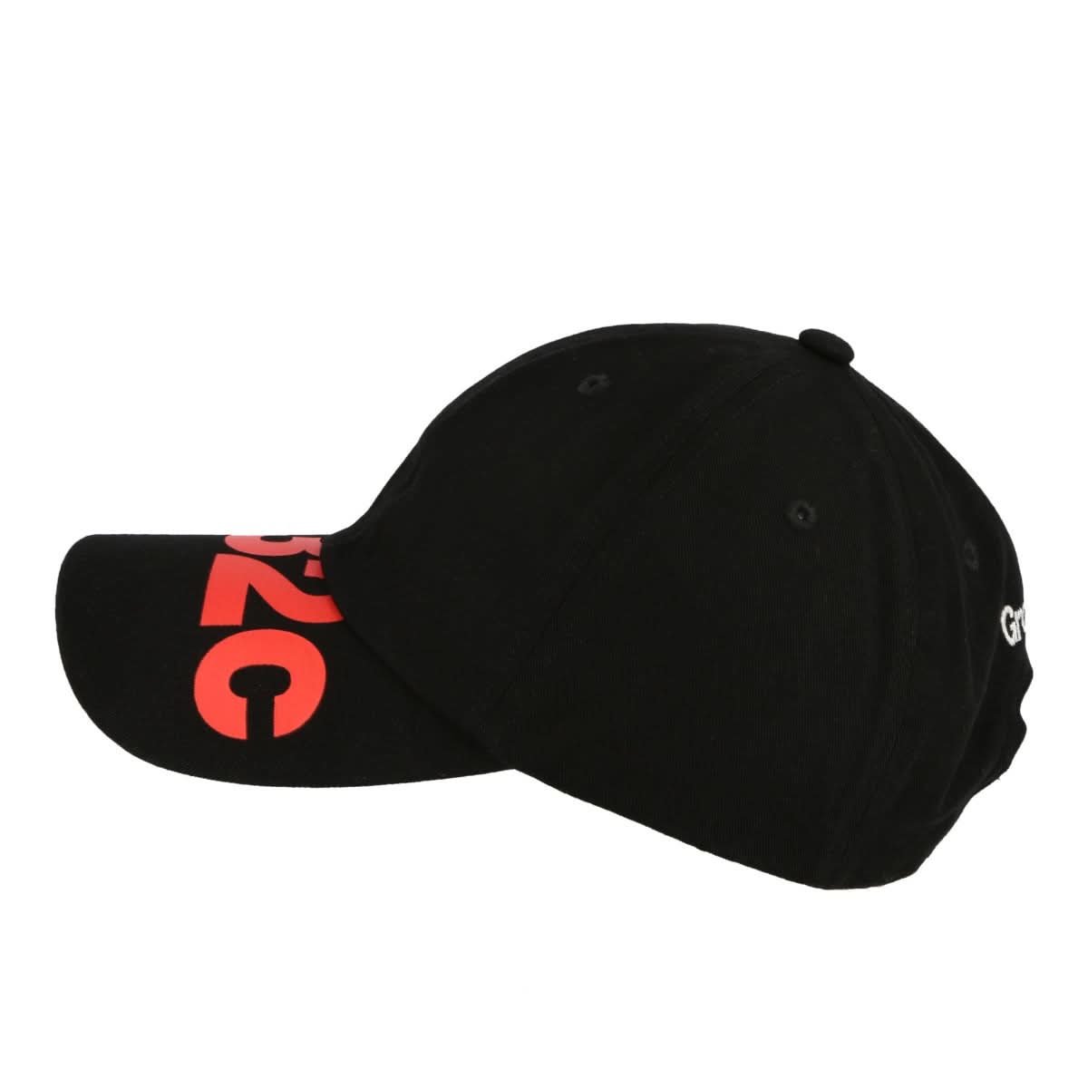 032c 'Clipped' Cap Black Detail view 2 | Gate
