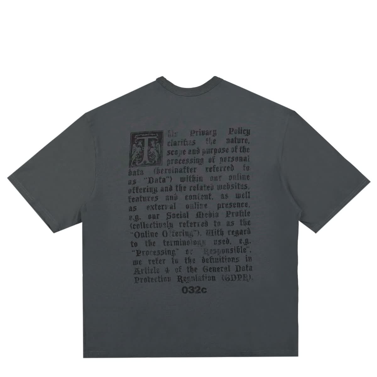 032c 'Cookies' Oversized T-Shirt Grey,Olive Detail view 1 | Gate